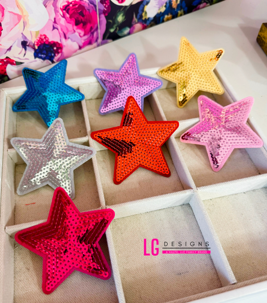 Multi-colored star patches