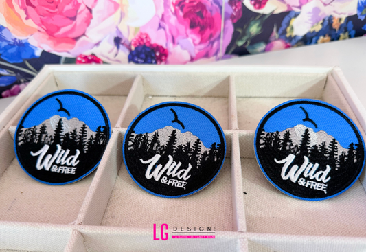 Wild & Free Patch Pack