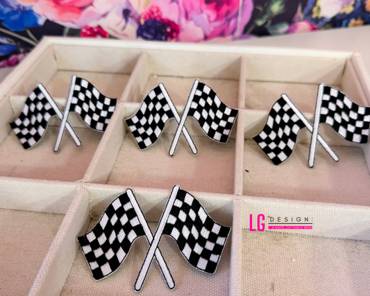 Racing Flags Patches