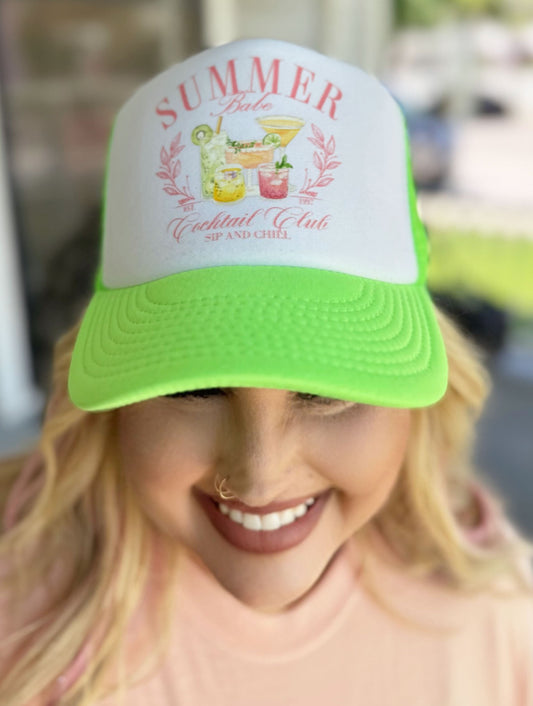 Summer Cocktail Club Hats