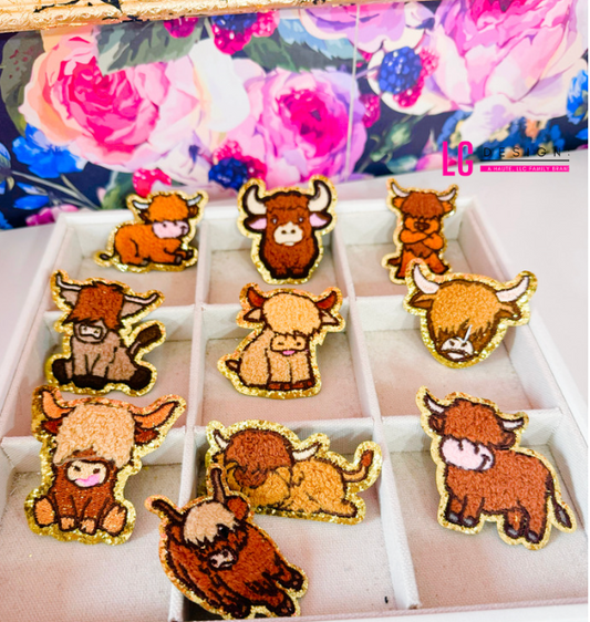 Chenille Highland Cows