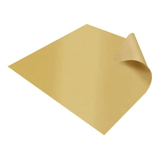 Finishing sheets for heat transfers
